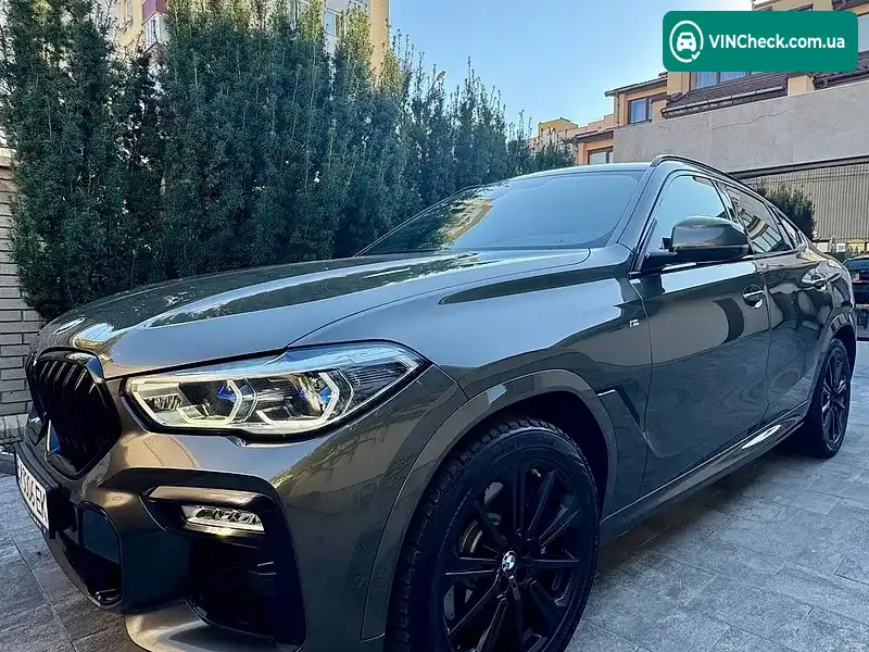 BMW X6 2020, фото з оголошення 1 з 20, VIN WBAGT210909D66325