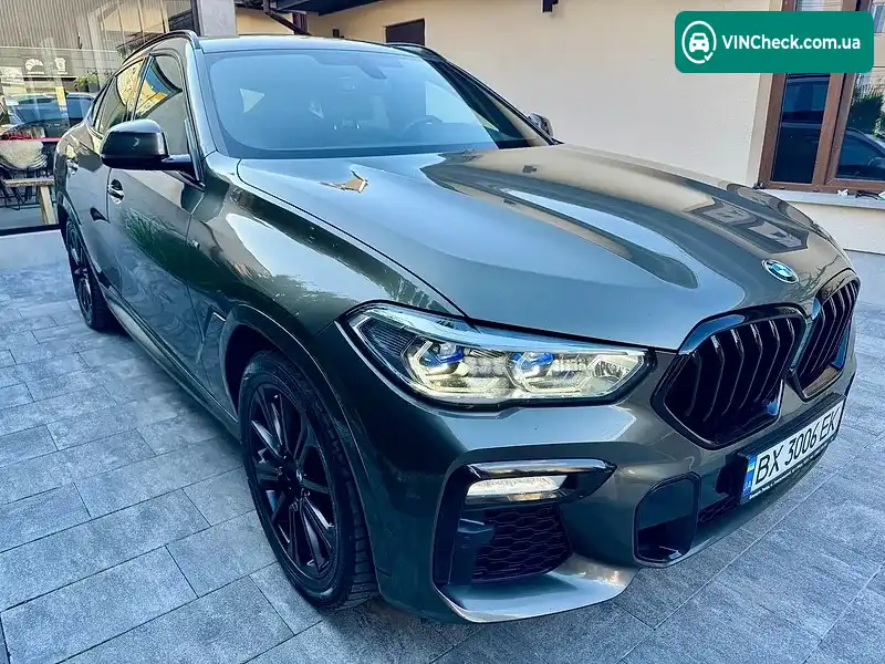 BMW X6 2020, фото з оголошення 2 з 20, VIN WBAGT210909D66325