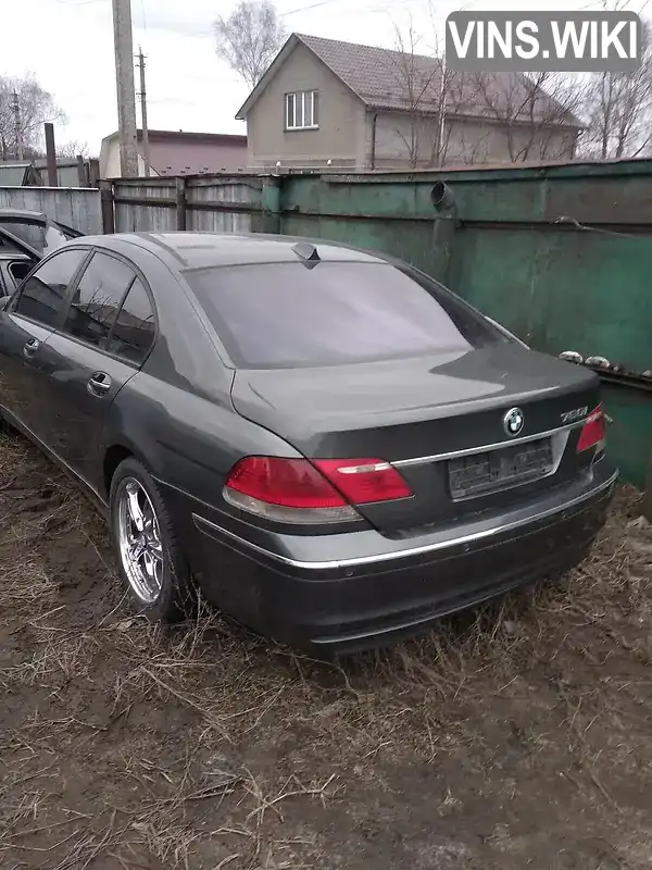 BMW 7 Series 2006, фото з оголошення 2 з 21, VIN WBAHL01090DD66234
