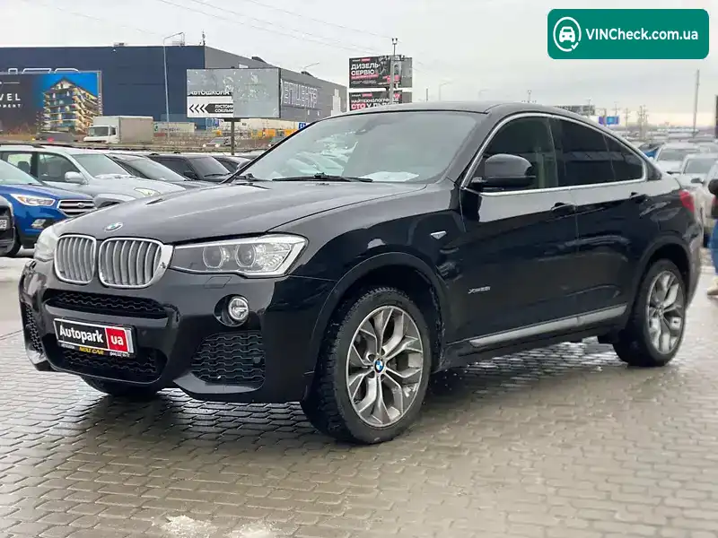 BMW X4 2015, фото з оголошення 1 з 21, VIN 5UXXW3C51F0M88856