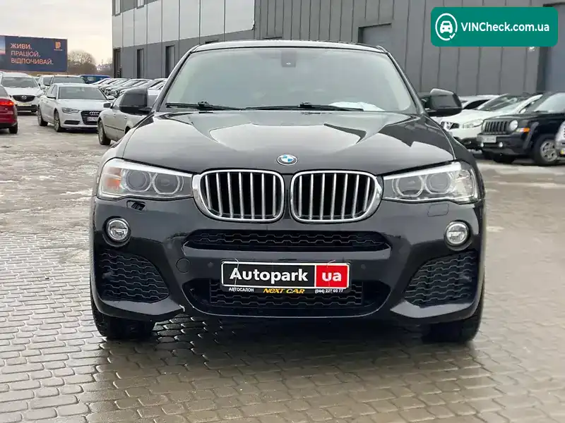 BMW X4 2015, фото з оголошення 2 з 21, VIN 5UXXW3C51F0M88856