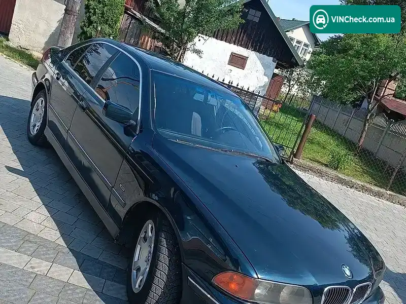 BMW 5 Series 1998, фото з оголошення 2 з 8, VIN WBADF81050BT12880