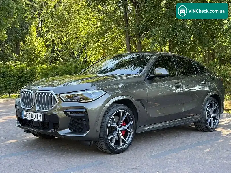 BMW X6 2022, фото з оголошення 1 з 20, VIN WBAGT210X09L26400