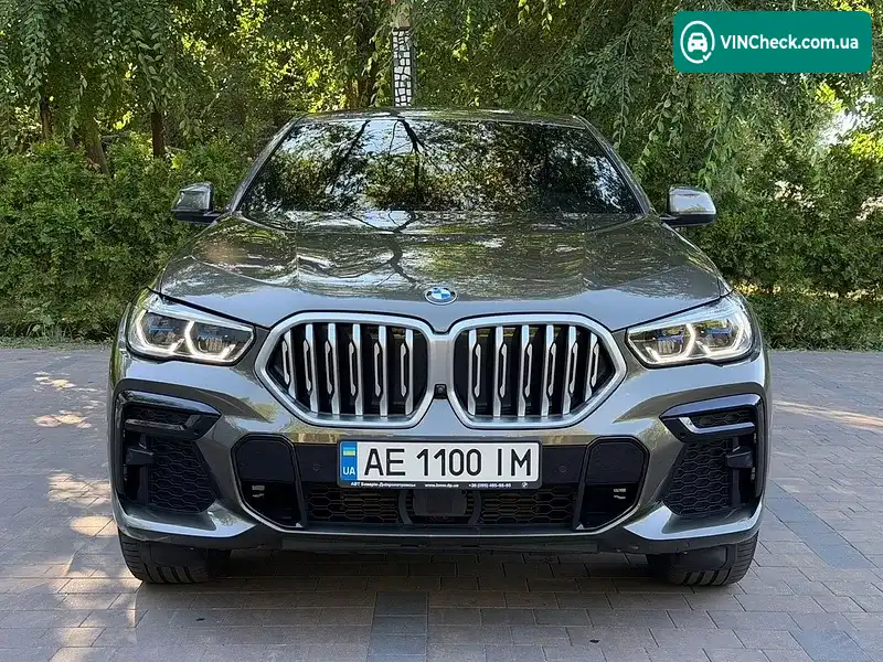 BMW X6 2022, фото з оголошення 2 з 20, VIN WBAGT210X09L26400