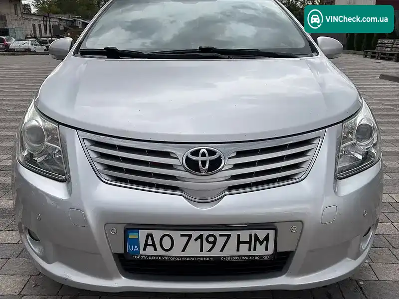 Toyota Avensis 2009, фото з оголошення 2 з 12, VIN SB1BG76L50E021853