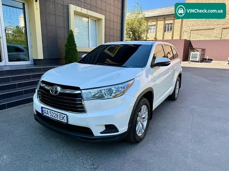 Toyota Highlander 2016, фото з оголошення 1 з 20, VIN 5TDBKRFH4GS294367