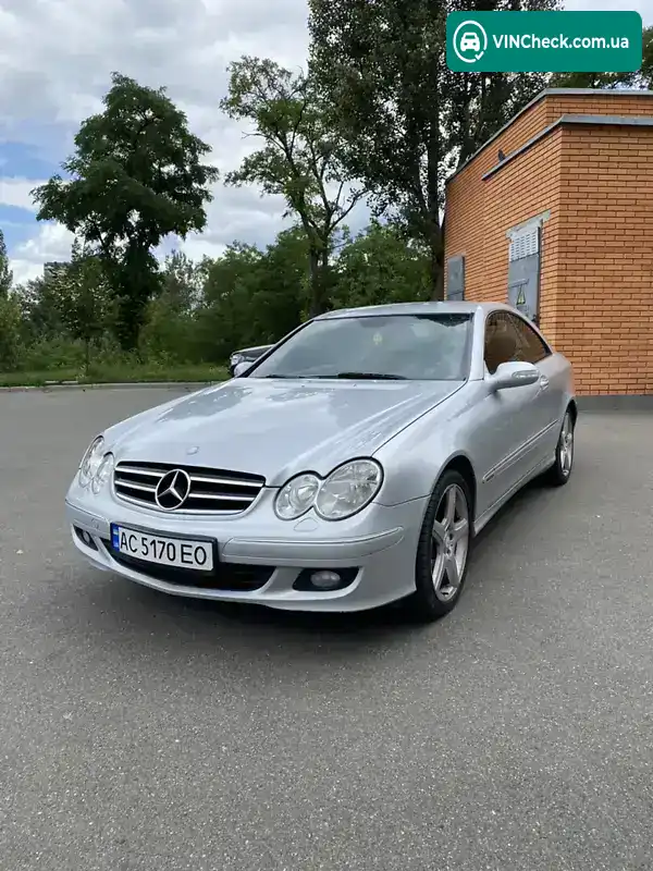 Mercedes-Benz CLK-Class 2005, фото з оголошення 1 з 20, VIN WDB2093421F181550