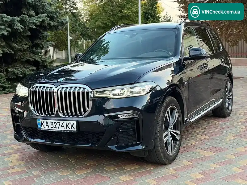 BMW X7 2020, фото з оголошення 1 з 18, VIN WBACW810409E22731