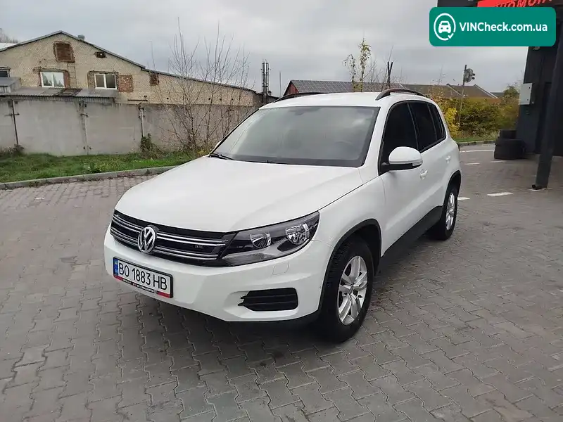 Volkswagen Tiguan 2016, фото з оголошення 1 з 20, VIN WVGBV7AXXHK001022