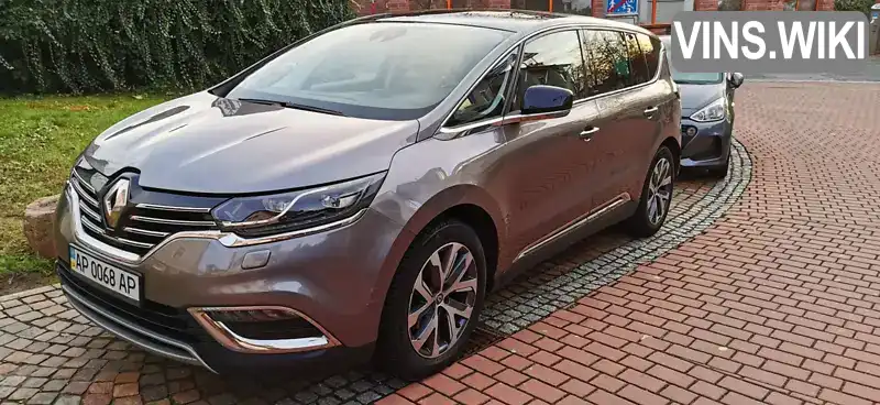 Renault Espace 2015, фото з оголошення 1 з 21, VIN VF1RFC00453700194