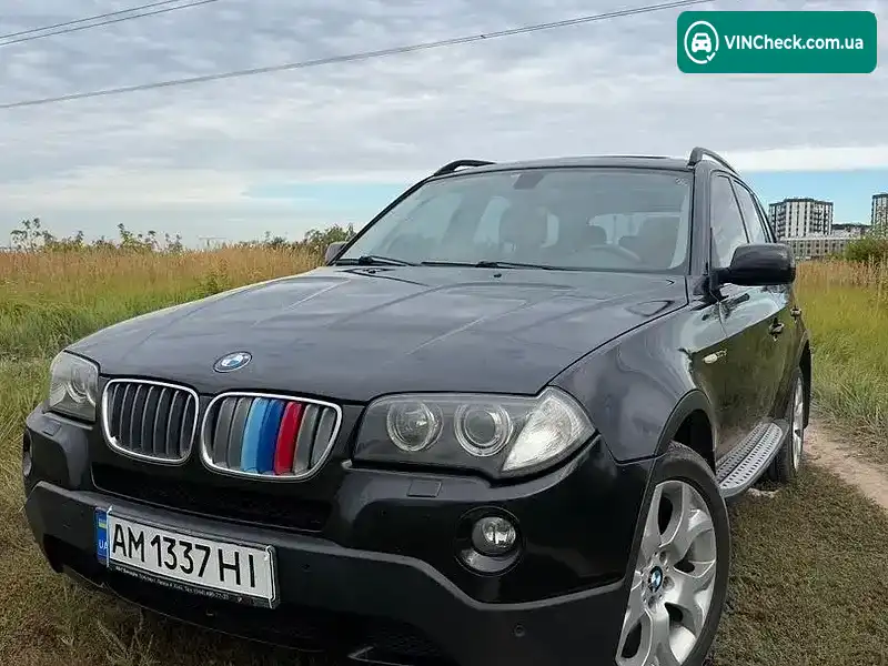 BMW X3 2007, фото з оголошення 1 з 17, VIN WBAPC91060WD89670