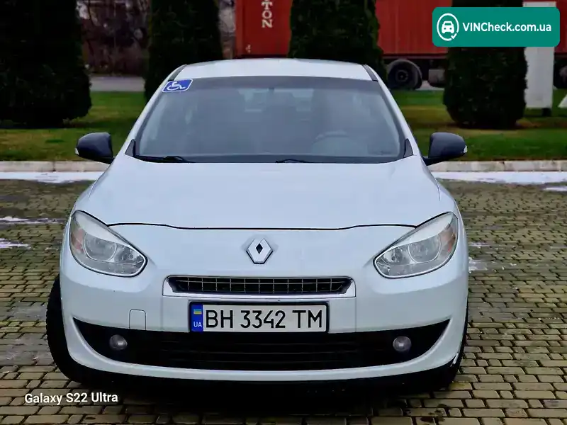 Renault Fluence 2011, фото з оголошення 2 з 21, VIN VF1LZBR0545043691