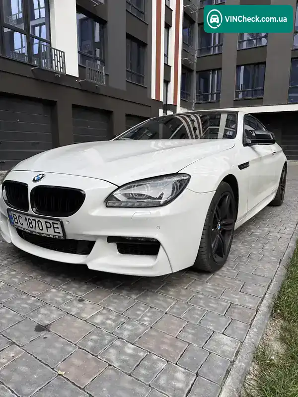 BMW 6 Series 2013, фото з оголошення 1 з 11, VIN WBALY1C53EDZ73406