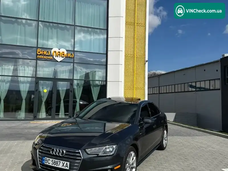 Audi A4 2019, фото з оголошення 2 з 13, VIN WAUDNAF4XKA117906