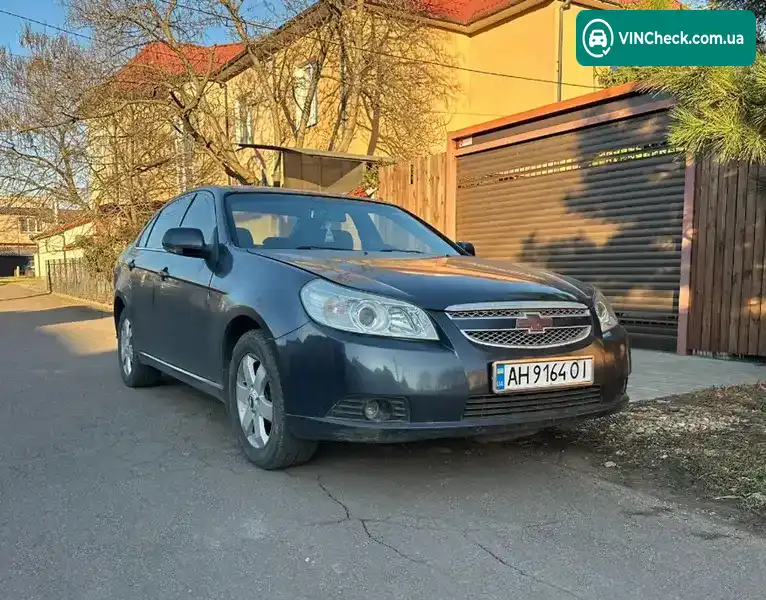 Chevrolet Epica 2007, фото з оголошення 1 з 9, VIN Y6DLF69KE7B024292