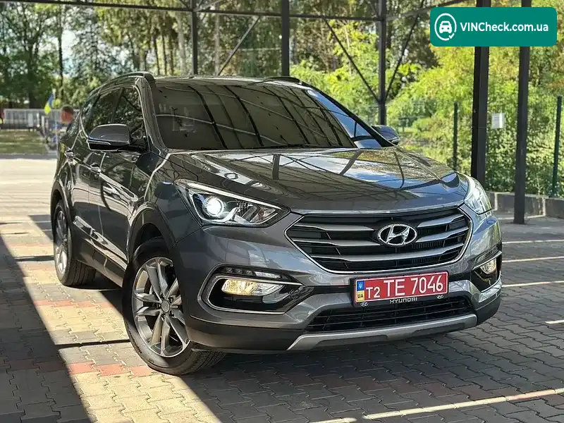 Hyundai Santa FE 2016, фото з оголошення 1 з 13, VIN KMHSW81UBGU661948