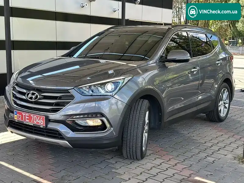 Hyundai Santa FE 2016, фото з оголошення 2 з 13, VIN KMHSW81UBGU661948