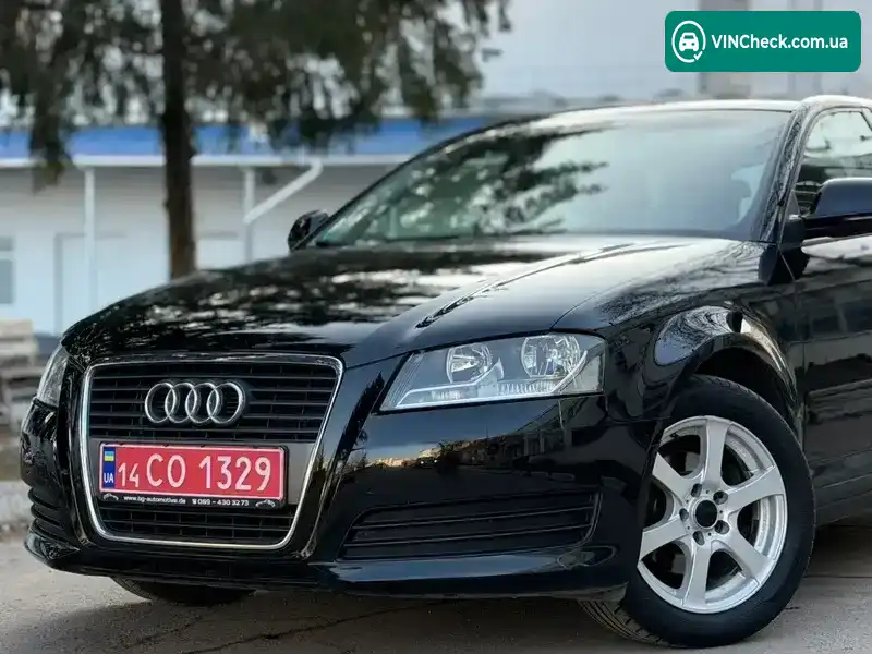 Audi A3 2009, фото з оголошення 2 з 20, VIN WAUZZZ8P1AA040924