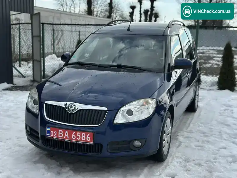 Skoda Roomster 2008, фото з оголошення 1 з 20, VIN TMBMC65J185063930