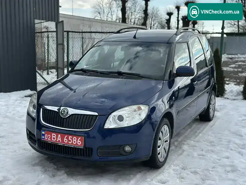 Skoda Roomster 2008, фото з оголошення 2 з 20, VIN TMBMC65J185063930