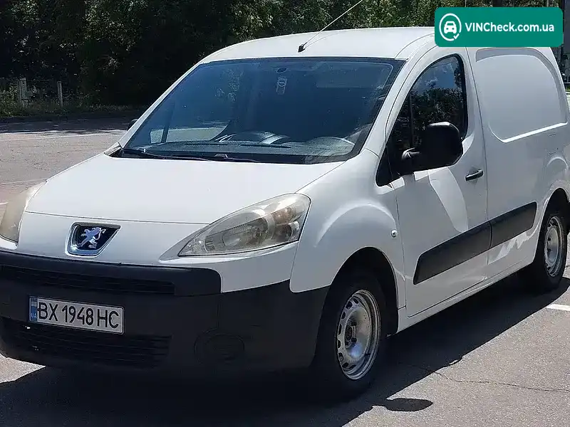Peugeot Partner 2009, фото з оголошення 1 з 12, VIN VF37B9HTC68503679
