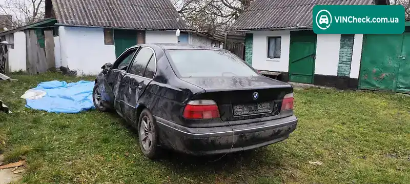 BMW 5 Series 1998, фото з оголошення 1 з 9, VIN WBADM11060GP01169