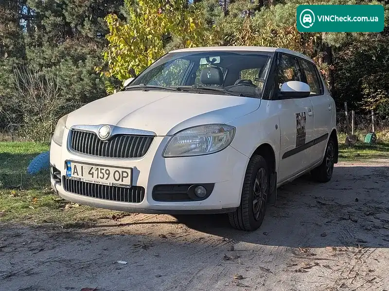 Skoda Fabia 2009, фото з оголошення 1 з 10, VIN TMBBC45J69B504417