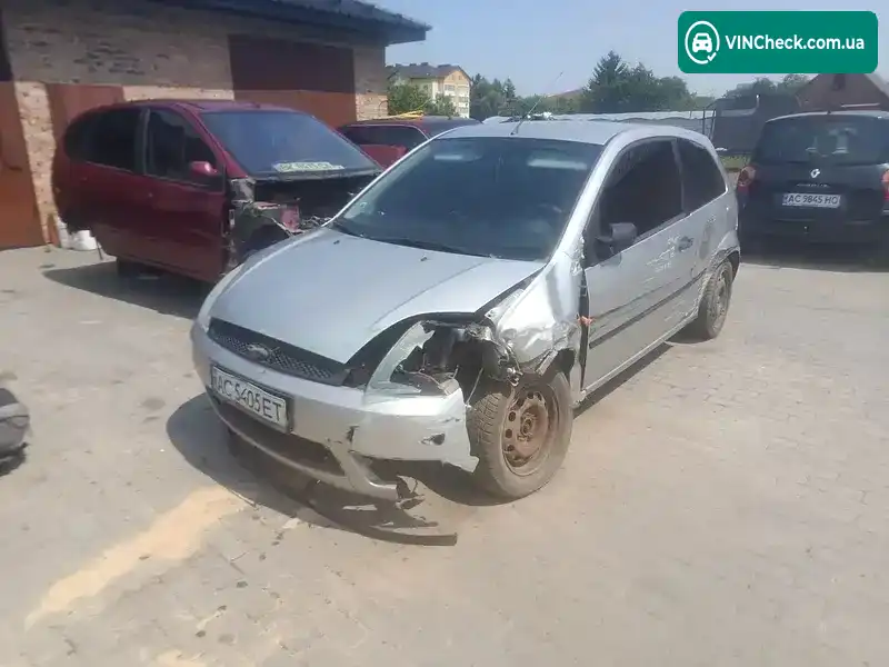 Ford Fiesta 2005, фото з оголошення 2 з 8, VIN WF0DXXGAJD5J89494