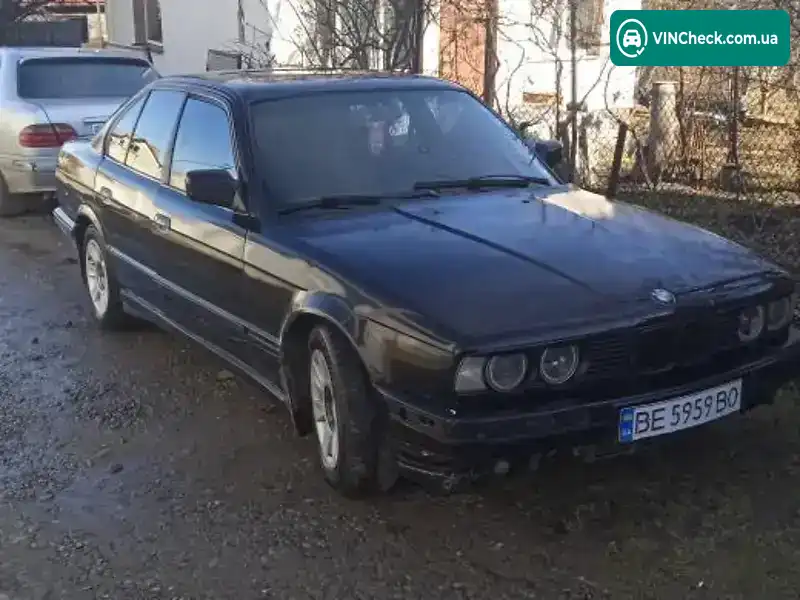 BMW 5 Series 1990, фото з оголошення 1 з 10, VIN WBAHB11030BB13060