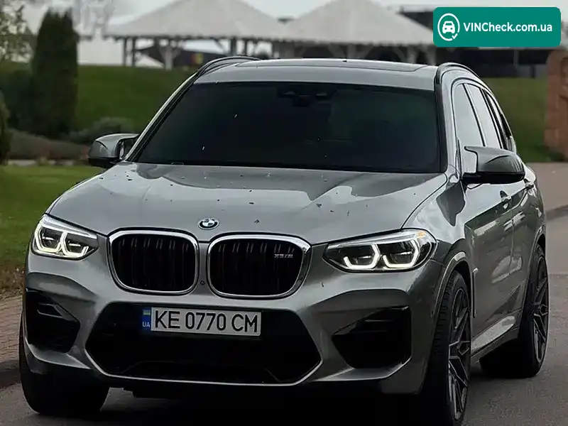 BMW X3 M 2019, фото з оголошення 1 з 13, VIN 5YMTS0C00LLT09965