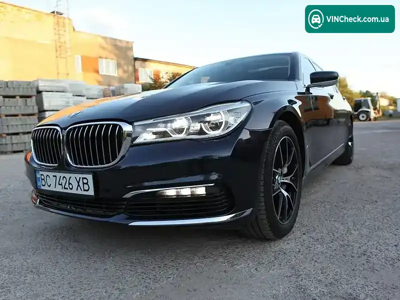 BMW 7 Series 2016, фото з оголошення 1 з 19, VIN WBA7F2C55HG421678