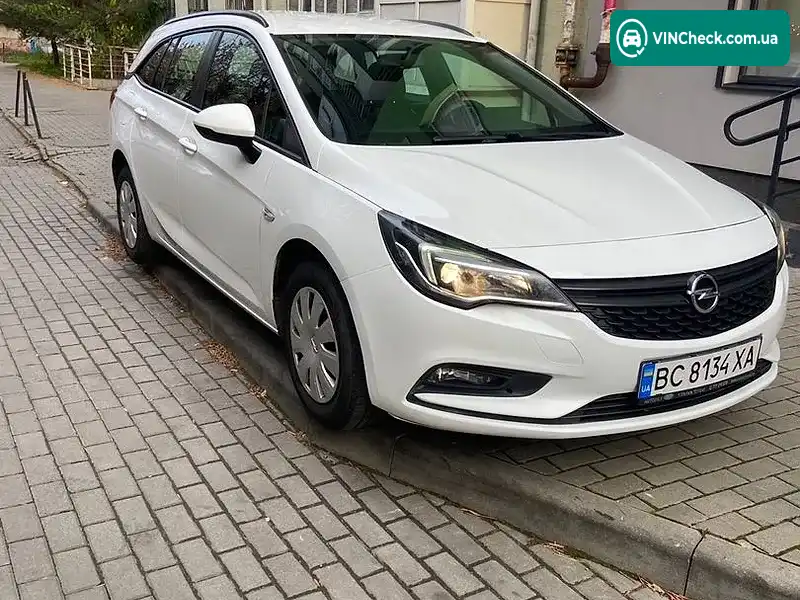 Opel Astra 2017, фото з оголошення 1 з 13, VIN W0VBC8EK7J8015211