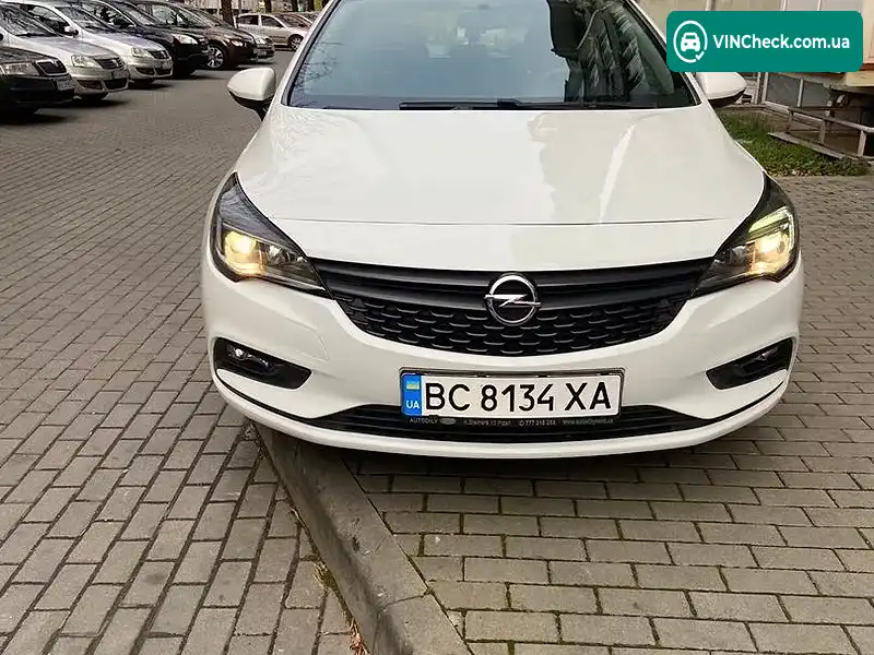 Opel Astra 2017, фото з оголошення 2 з 13, VIN W0VBC8EK7J8015211