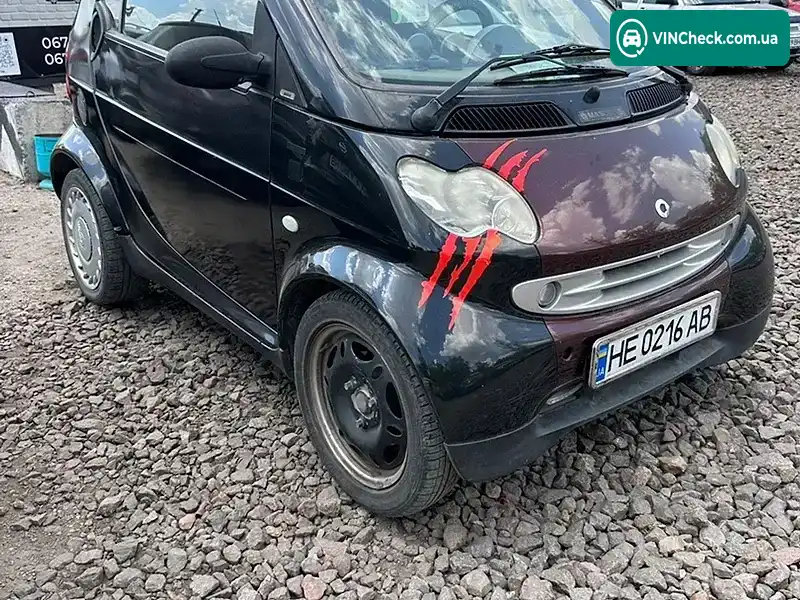 Smart Fortwo 2002, фото з оголошення 1 з 6, VIN WME01MC012H023145