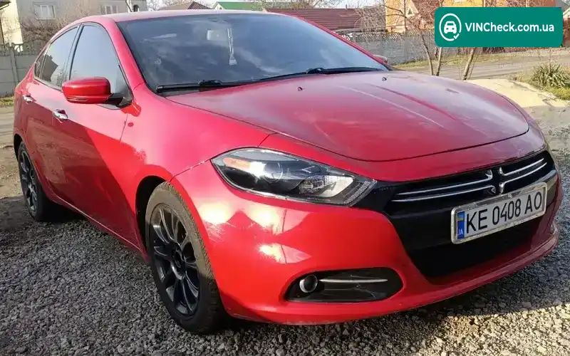 Dodge Dart 2012, фото з оголошення 1 з 3, VIN 1C3CDFCA1DD110938