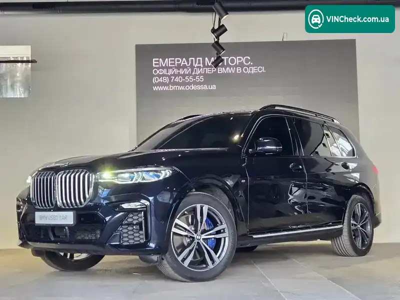 BMW X7 2020, фото з оголошення 1 з 21, VIN WBACW810609E22956