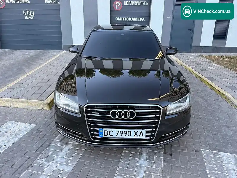 Audi A8 2014, фото з оголошення 2 з 16, VIN WAUZZZ4H6EN016406