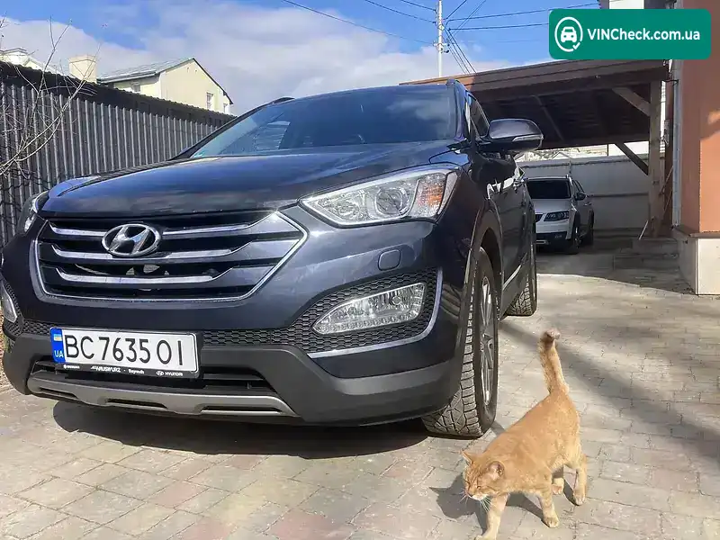 Hyundai Santa FE 2014, фото з оголошення 1 з 14, VIN KMHSU81XDEU356760