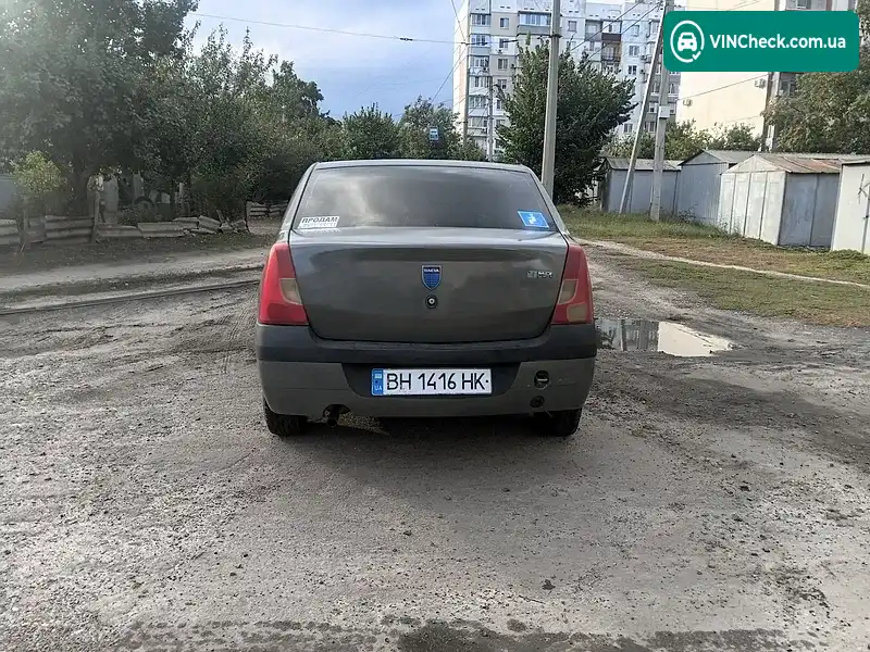Dacia Logan 2007, фото з оголошення 2 з 18, VIN UU1LSD4GH37717496
