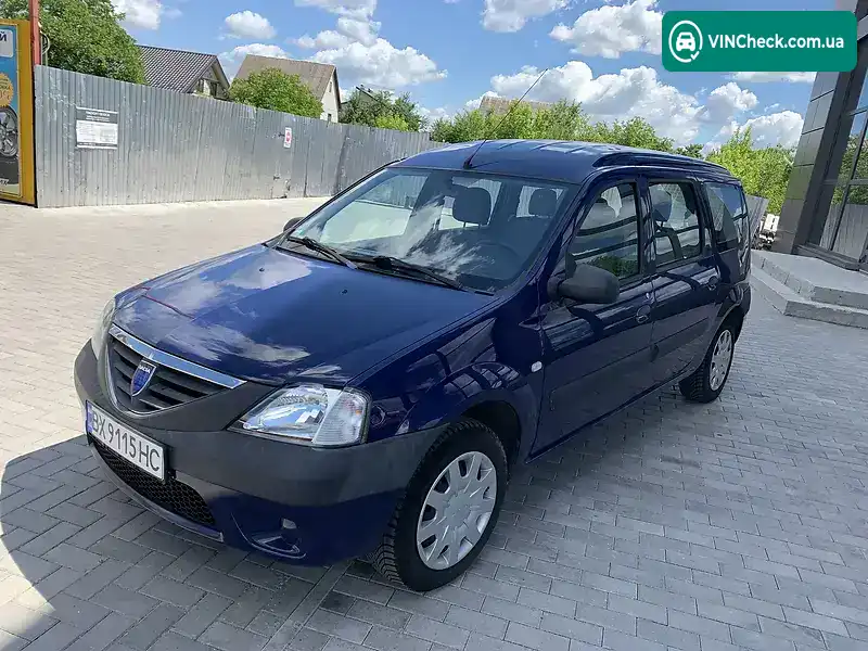 Dacia Logan 2008, фото з оголошення 1 з 20, VIN UU1KSDAFH40126739
