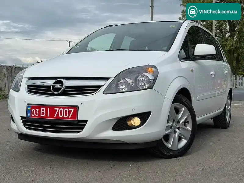 Opel Zafira 2012, фото з оголошення 1 з 20, VIN W0L0AHM75B2135005