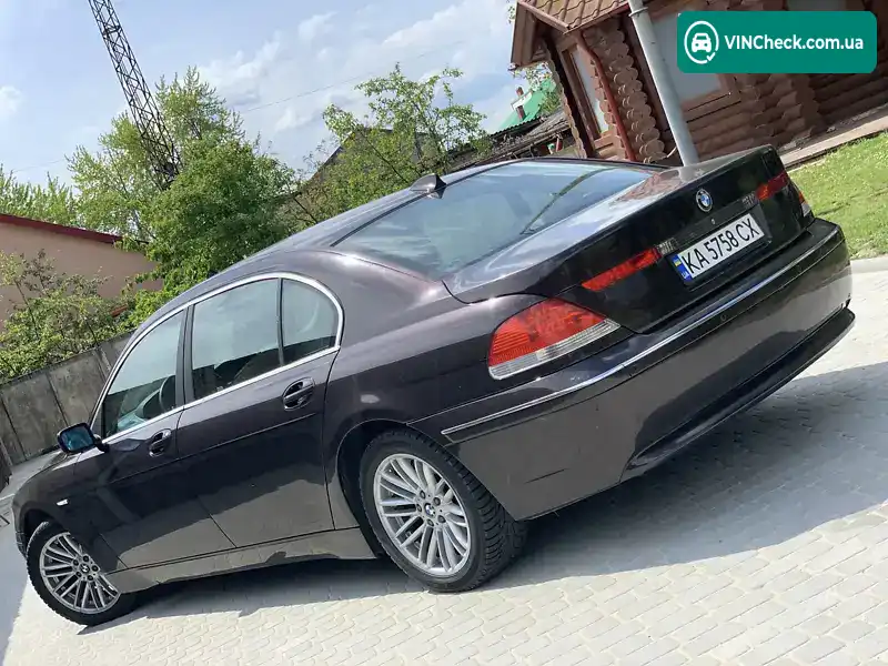 BMW 7 Series 2004, фото з оголошення 1 з 9, VIN WBAGH41080DM81398