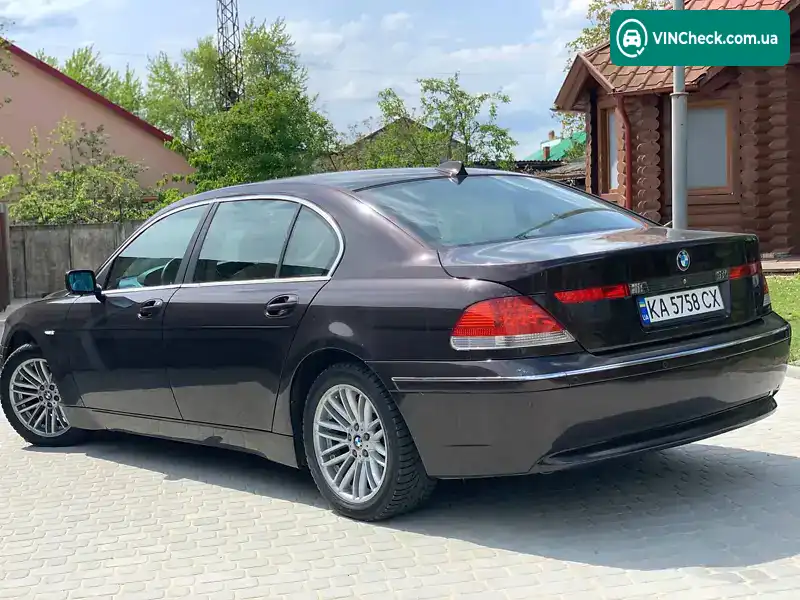 BMW 7 Series 2004, фото з оголошення 2 з 9, VIN WBAGH41080DM81398