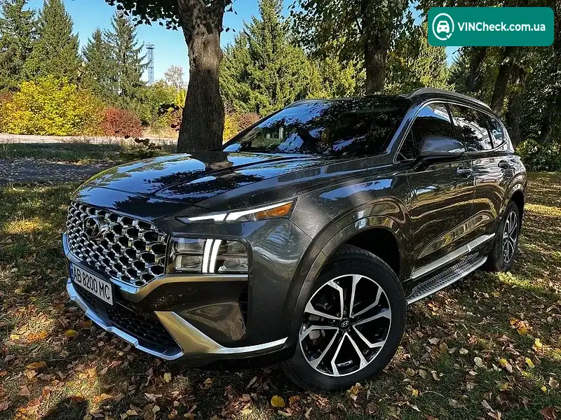 Hyundai Santa FE 2021, фото з оголошення 2 з 20, VIN KM8S7DA23NU023778