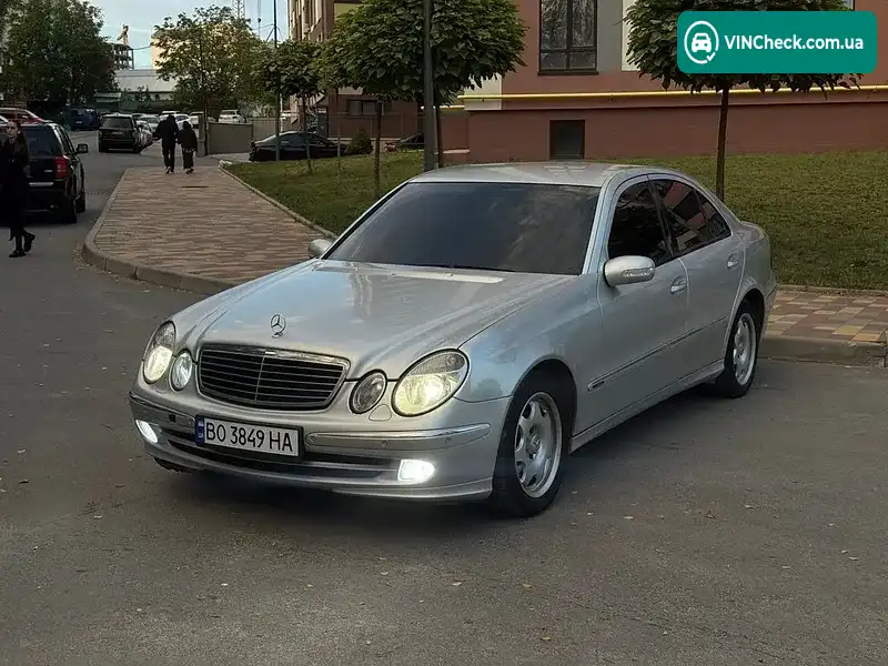 Mercedes-Benz E-Class 2005, фото з оголошення 1 з 15, VIN WDB2110221A836740