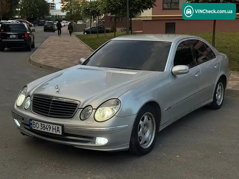 Mercedes-Benz E-Class 2005, фото з оголошення 2 з 15, VIN WDB2110221A836740