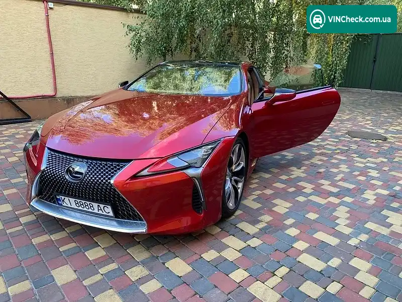 Lexus LC 2017, фото з оголошення 1 з 20, VIN JTHHP5AY6JA000918