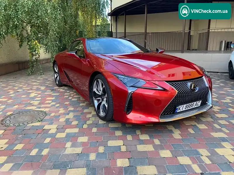 Lexus LC 2017, фото з оголошення 2 з 20, VIN JTHHP5AY6JA000918