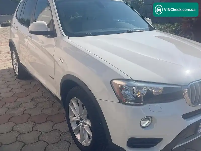 BMW X3 2017, фото з оголошення 2 з 14, VIN 5UXWZ7C52H0V85044