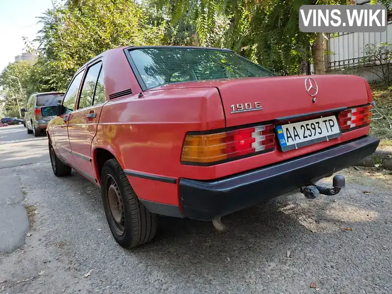 Mercedes-Benz 190 1987, фото з оголошення 2 з 15, VIN WDB2010241A366924